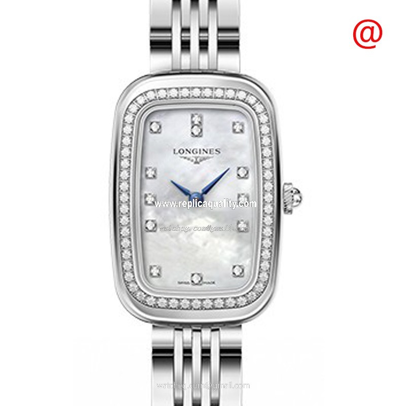 Longines EQUESTRIAN L6.140.0.87.6 Quartz Stainless Steel & Diamonds White