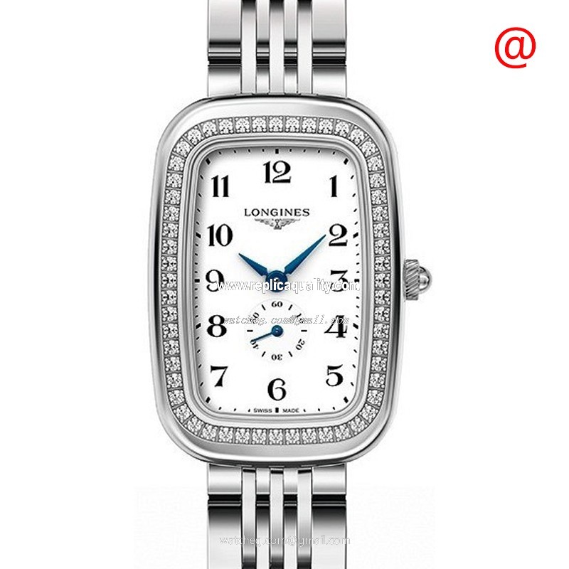 Longines EQUESTRIAN L6.141.0.13.6 Quartz Stainless Steel & Diamonds White