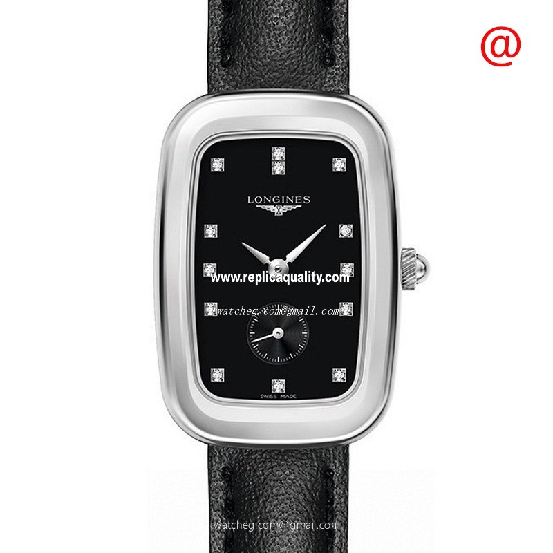 Longines EQUESTRIAN L6.142.4.57.0 Quartz Stainless Steel Black