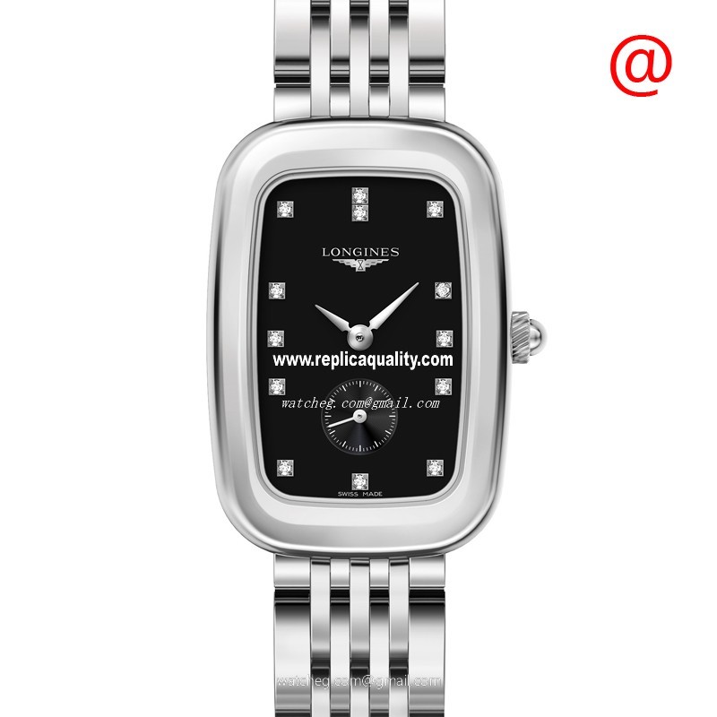 Longines EQUESTRIAN L6.142.4.57.6 Quartz Stainless Steel Black