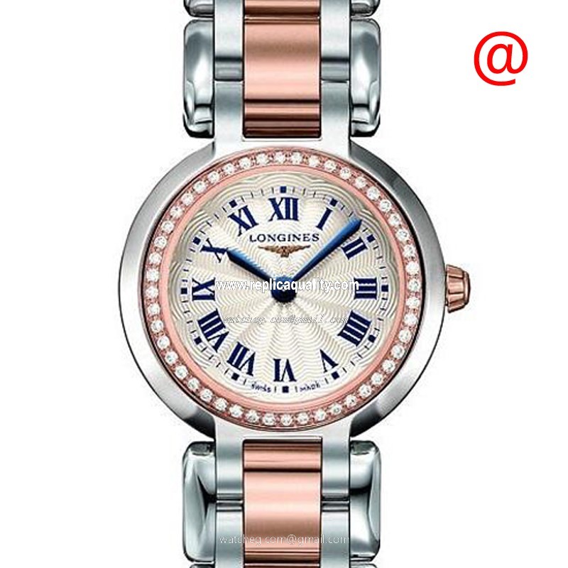 Longines EQUESTRIAN L8.109.5.79.6 Quartz 18kt Rose Magic & Diamond Silver