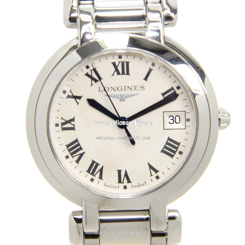 Longines PRIMA LUNA L8.114.4.71.6 Quartz Stainless Steel Silver