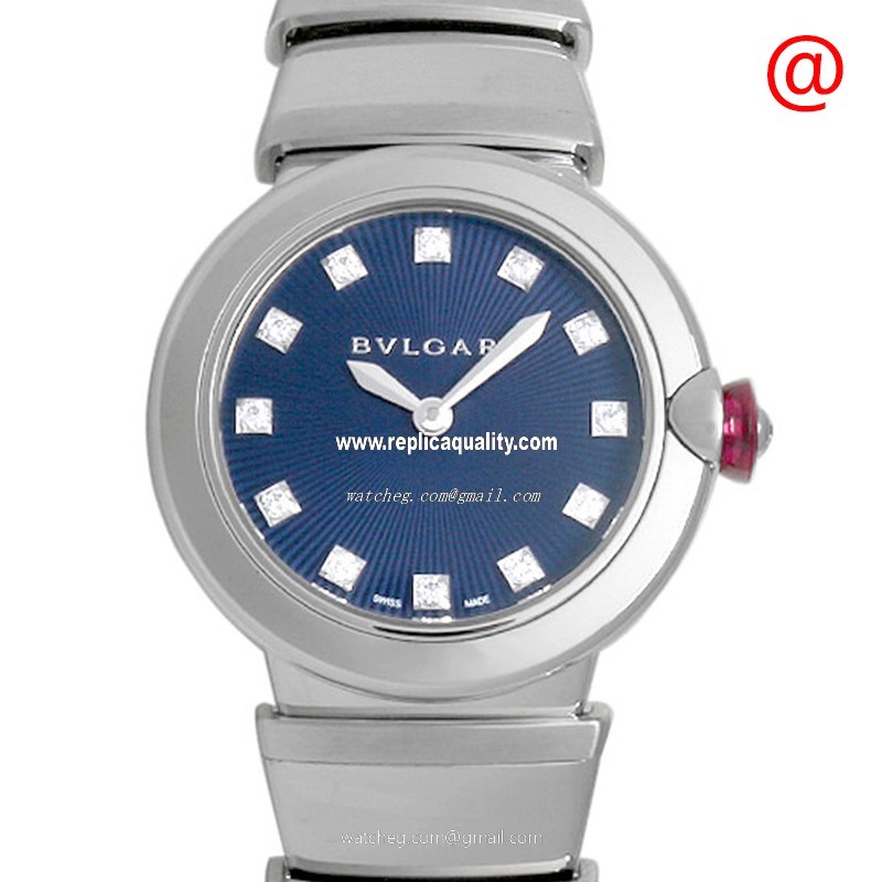 Bulgari LVCEA 102568 Quartz Stainless Steel Blue
