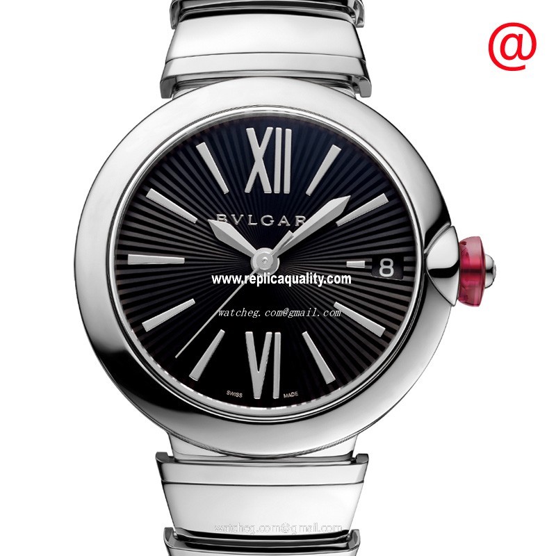 Bulgari LVCEA 102688 Automatic Stainless Steel Black