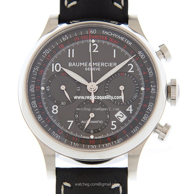 Baume & Mercier CAPELAND M0A10003 Automatic Stainless Steel Dark grey