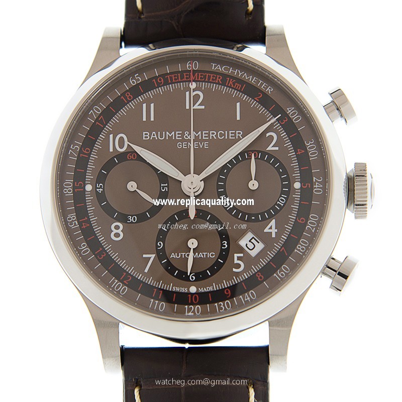 Baume & Mercier CAPELAND M0A10043 Automatic Stainless Steel Brown