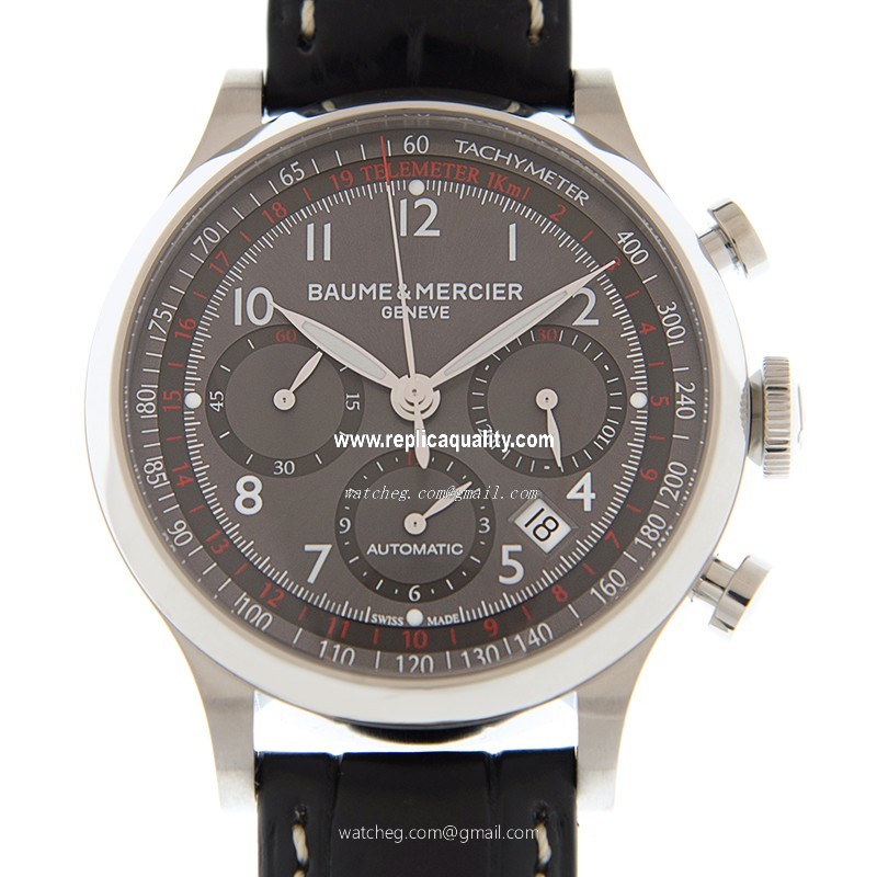 Baume & Mercier CAPELAND M0A10044 Manual Wind Stainless Steel Black