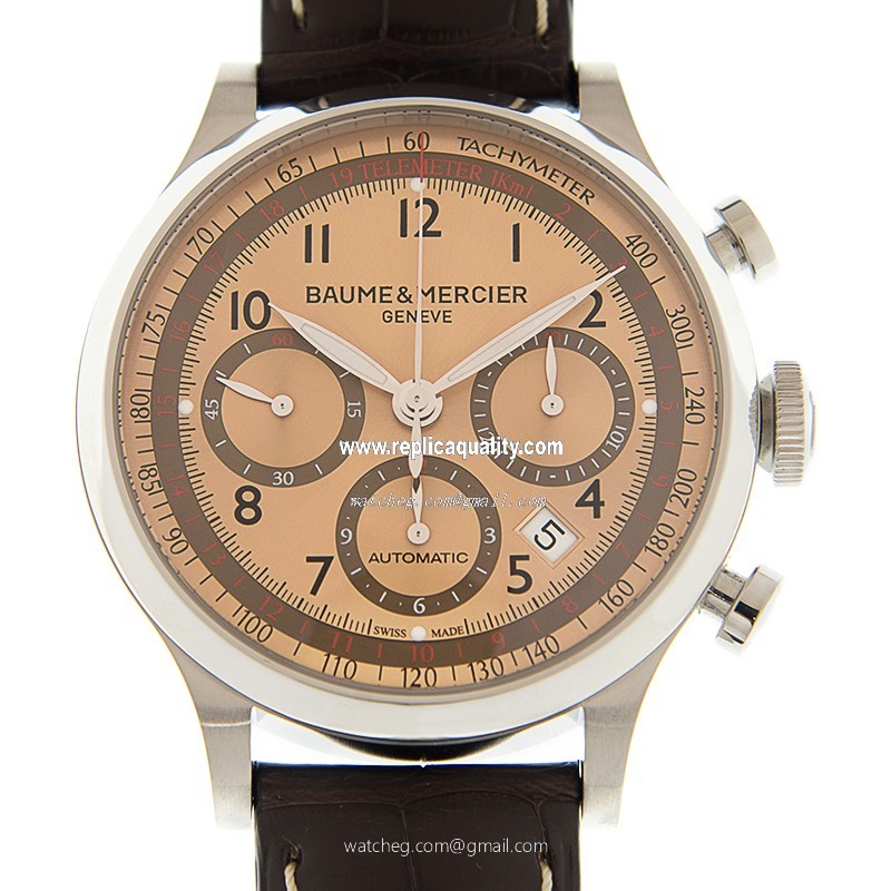 Baume & Mercier CAPELAND M0A10045 Automatic Stainless Steel Brown