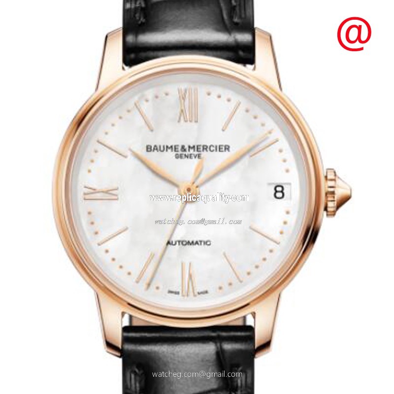 Baume & Mercier CLASSIMA M0A10598 Automatic 18kt Rose Gold White