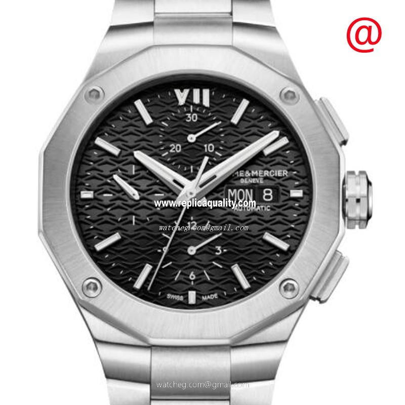Baume & Mercier RIVIERA M0A10624 Automatic Stainless Steel Black