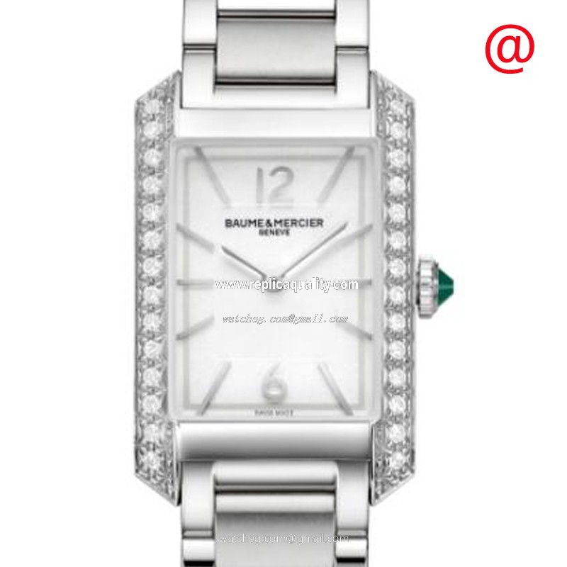 Baume & Mercier HAMPTON M0A10631 Quartz Stainless Steel & Diamonds White