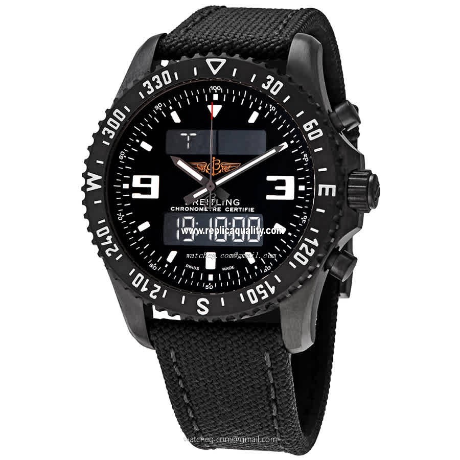 Breitling CHRONOSPACE M78367101B1W1 Quartz Stainless Steel Black