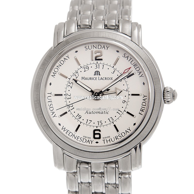 Maurice Lacroix MASTERPIECE MP6328-SS002-19E Automatic Stainless Steel White