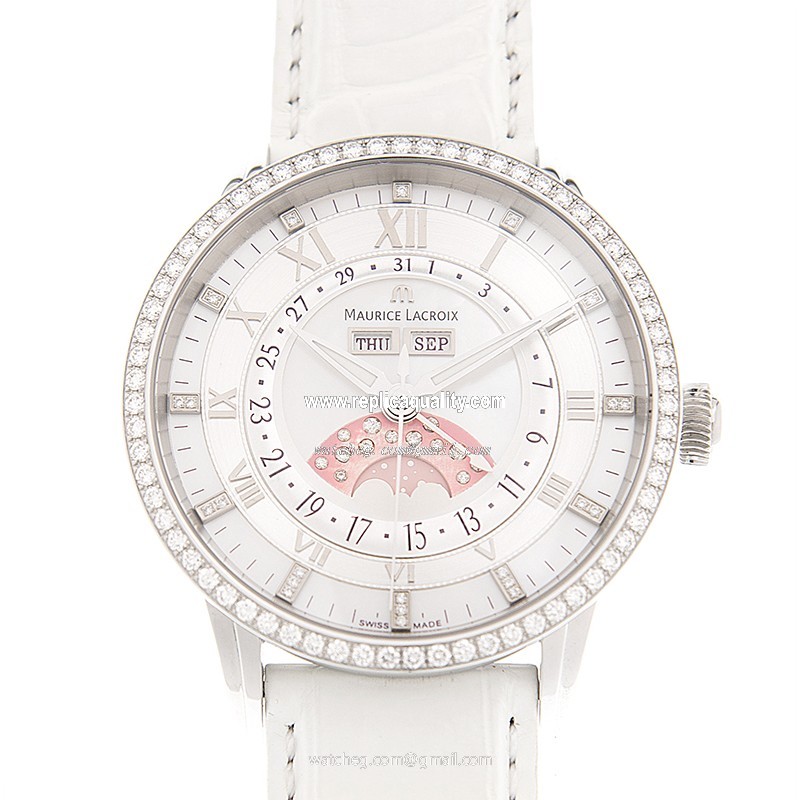 Maurice Lacroix MASTERPIECE MP6428-SD501-17E Automatic Stainless Steel White