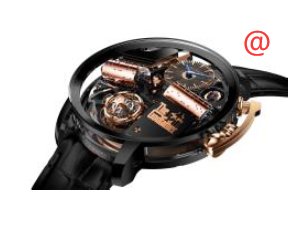 Jacob & Co OPERA OP110.21.AG.AB.ABVEA Manual Wind 18kt Rose Gold & Titanium Black