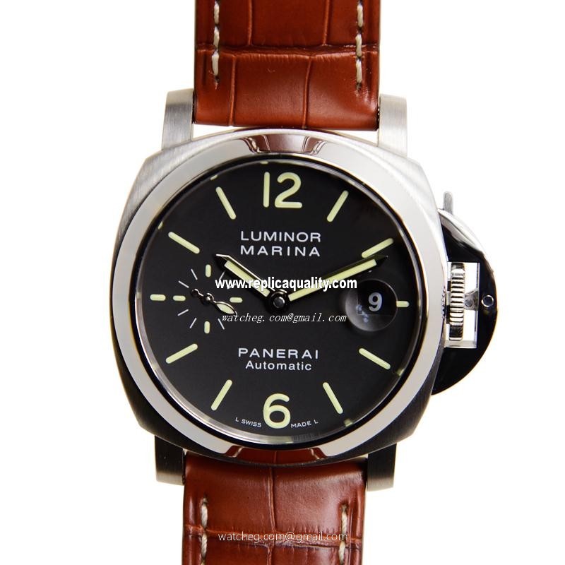 Panerai LUMINOR PAM00048 Automatic Stainless Steel Black