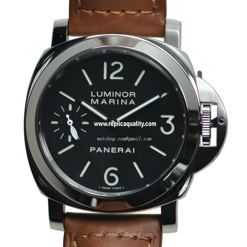 Panerai LUMINOR PAM00111 Manual Wind Stainless Steel Black