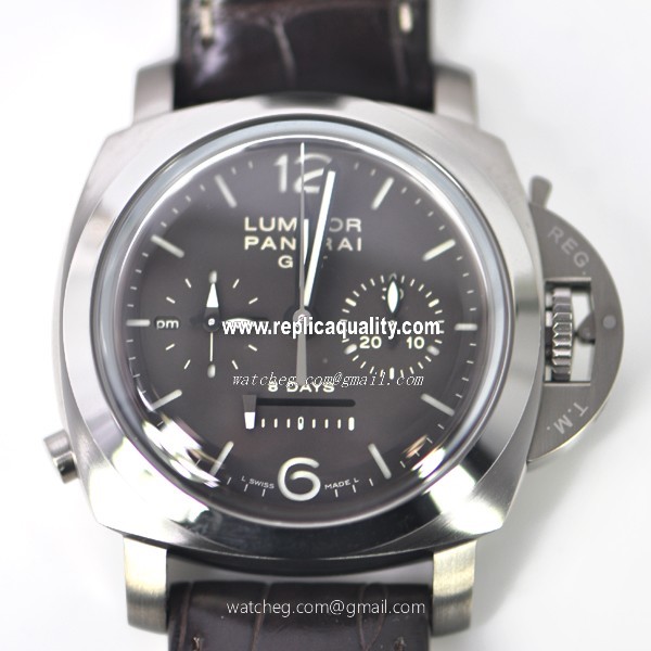 Panerai LUMINOR PAM00311 Manual Wind Titanium Dark Brown