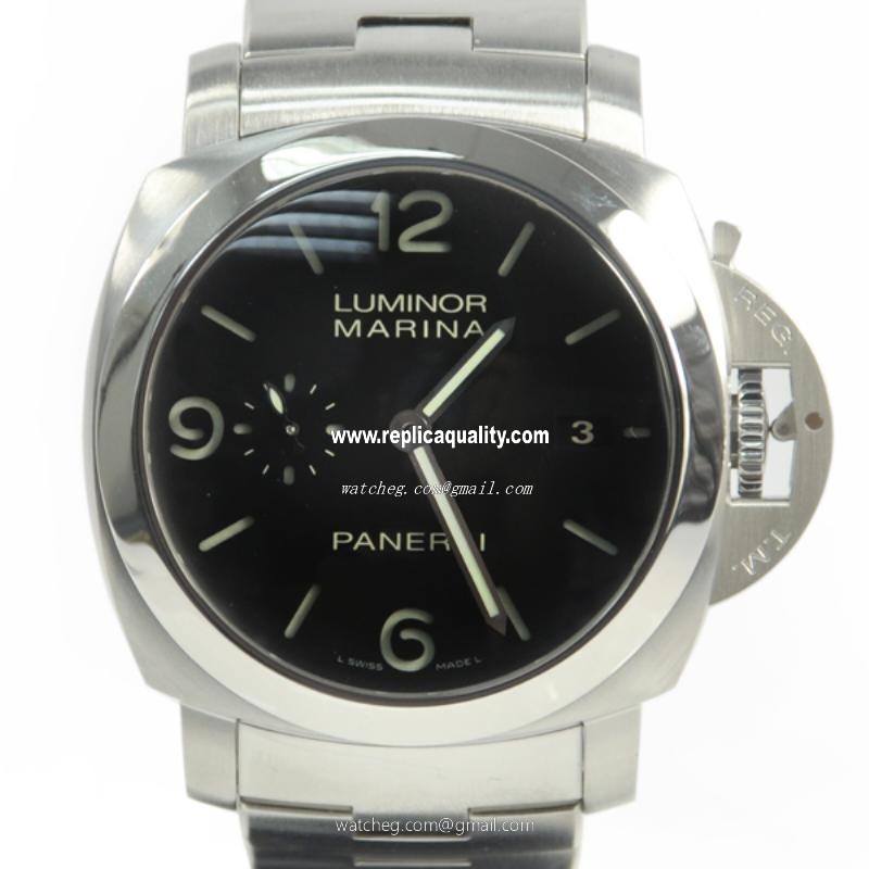 Panerai LUMINOR PAM00328 Automatic Stainless Steel Black