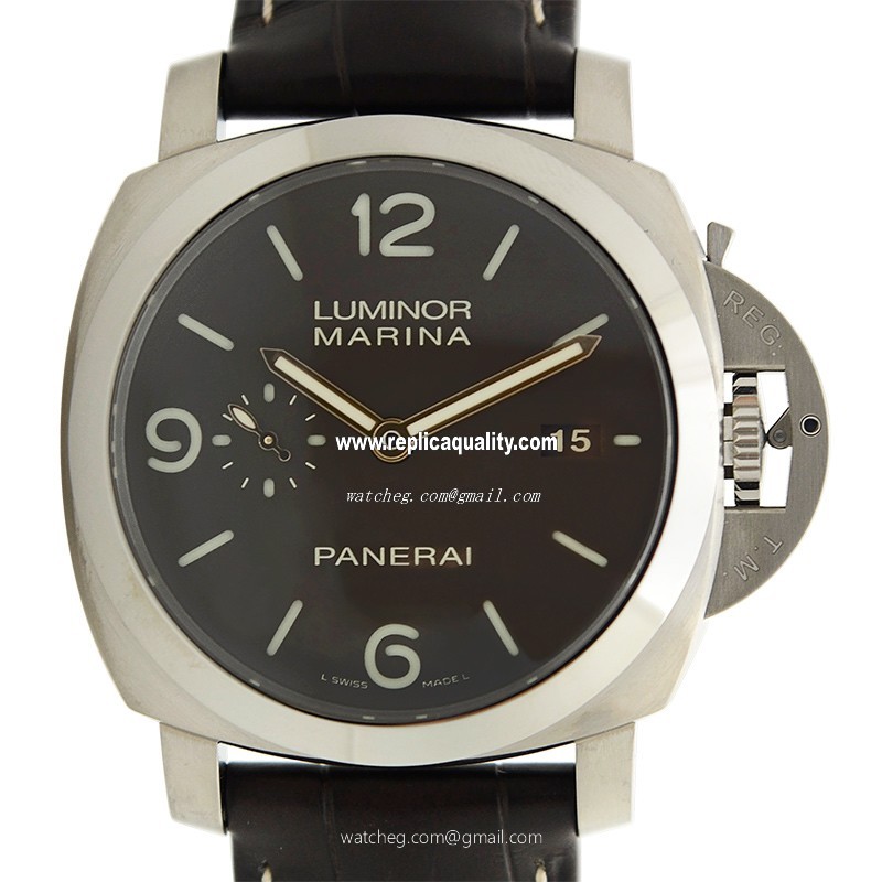 Panerai LUMINOR PAM00351 Automatic Titanium Brown 