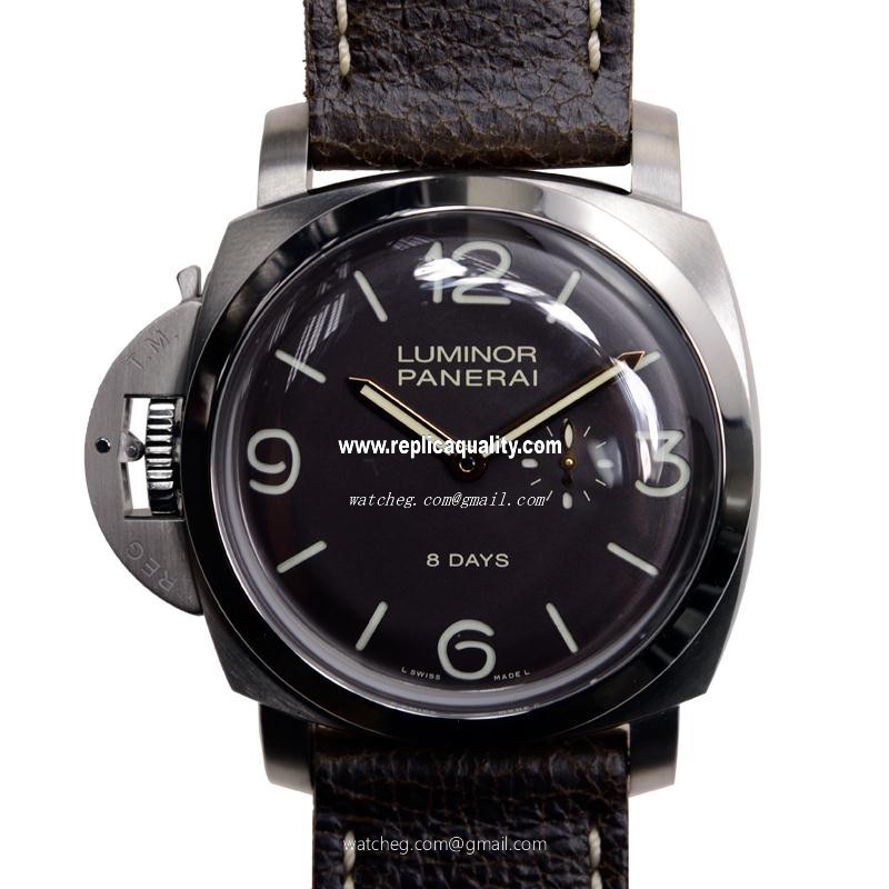 Panerai LUMINOR PAM00368 Manual Wind Titanium Dark Brown 