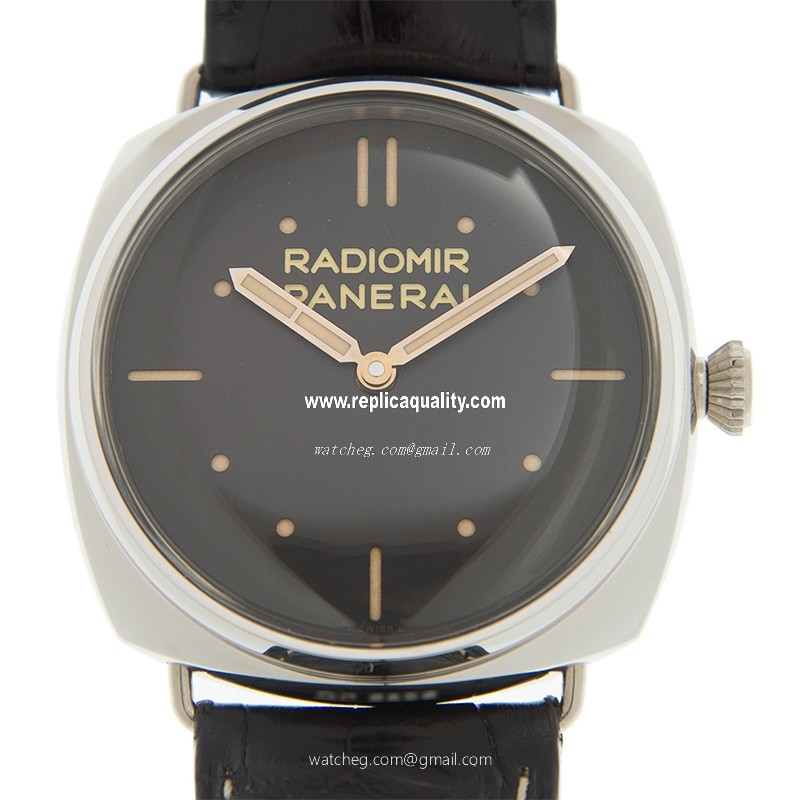 Panerai RADIOMIR PAM00373 Manual Wind Platinum Dark Brown 