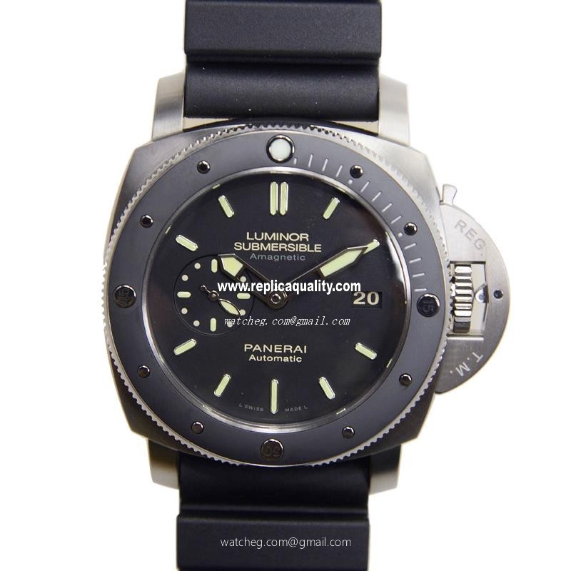 Panerai LUMINOR PAM00389 Automatic Titanium Black