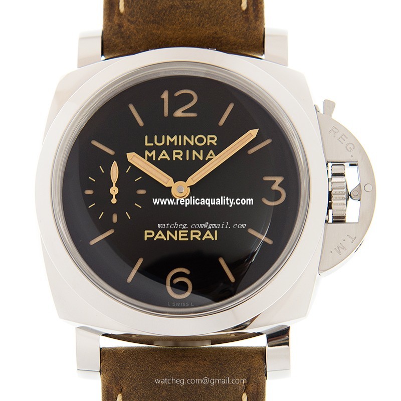 Panerai LUMINOR PAM00422 Manual Wind Stainless Steel Black