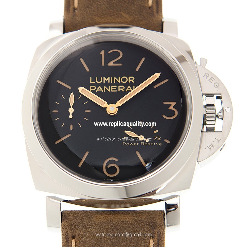 Panerai LUMINOR PAM00423 Manual Wind Stainless Steel Black