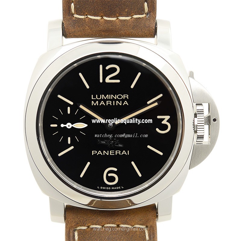 Panerai LUMINOR PAM00457 Manual Wind Stainless Steel Black