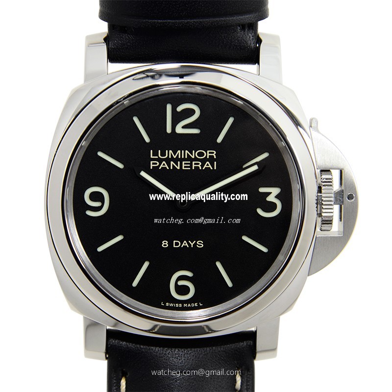 Panerai LUMINOR PAM00560 Manual Wind Stainless Steel Black