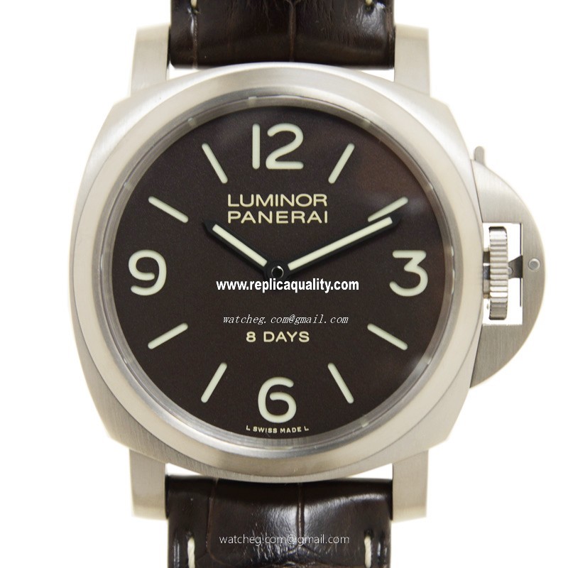 Panerai LUMINOR PAM00562 Manual Wind PVD Titanium Brown