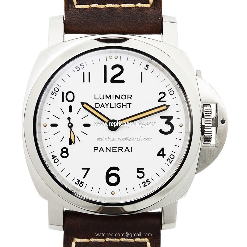 Panerai LUMINOR PAM00602 (PAM00785) Manual Wind Stainless Steel White