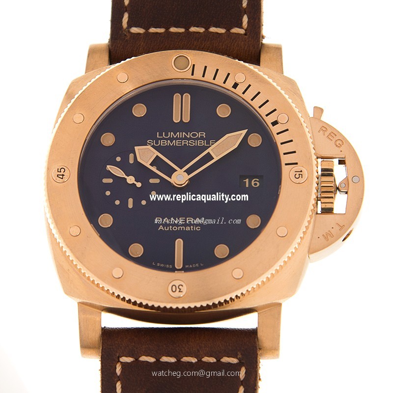 Panerai LUMINOR PAM00671 Automatic Bronze Blue 