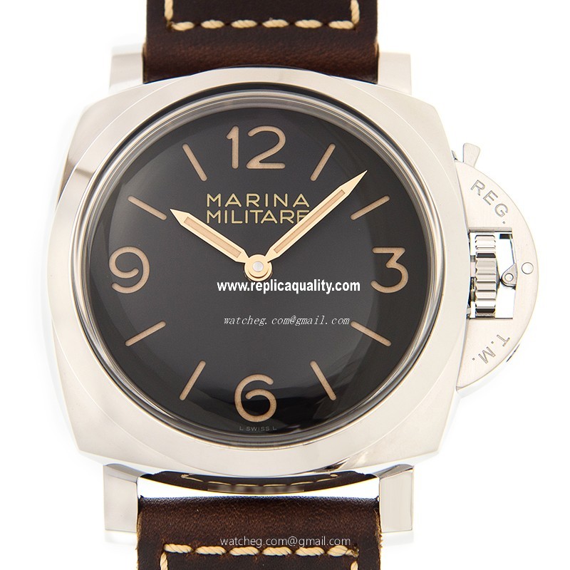 Panerai LUMINOR PAM00673 Manual Wind Stainless Steel Black