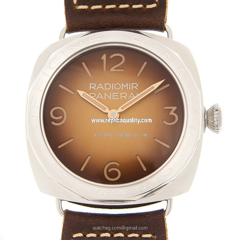 Panerai RADIOMIR PAM00687 Manual Wind Stainless Steel Dark Brown 