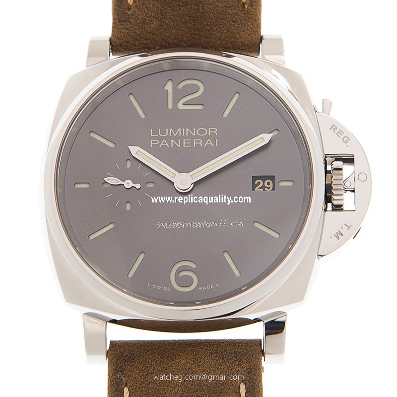 Panerai LUMINOR DUE PAM00904 Automatic Stainless Steel Gray