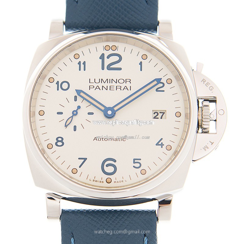 Panerai LUMINOR PAM00906 Automatic Steel White