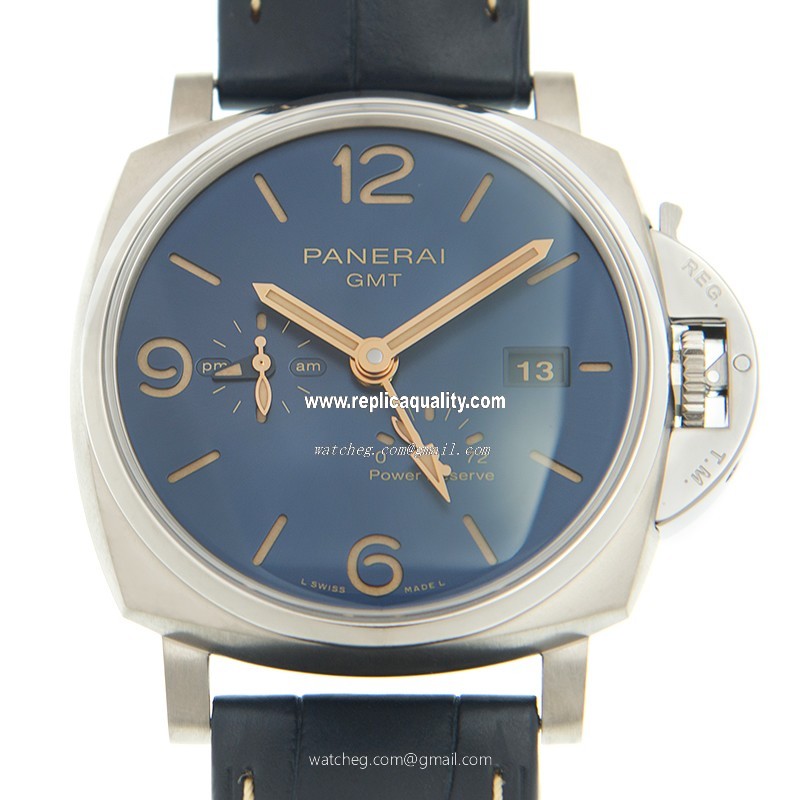 Panerai LUMINOR DUE PAM00964 Automatic Stainless Steel Blue 