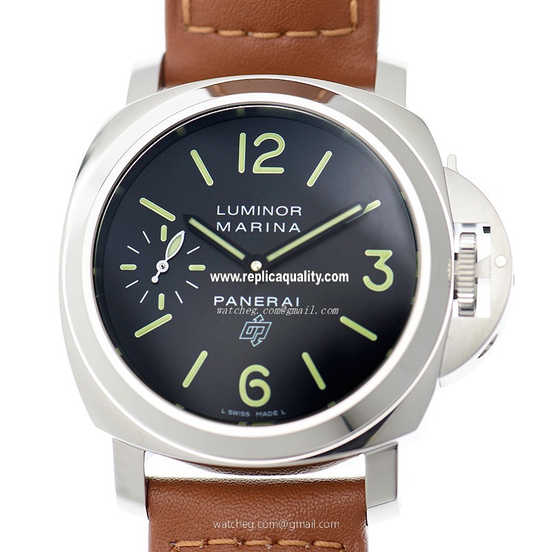 Panerai LUMINOR PAM01005 Manual Wind Stainless Steel Black