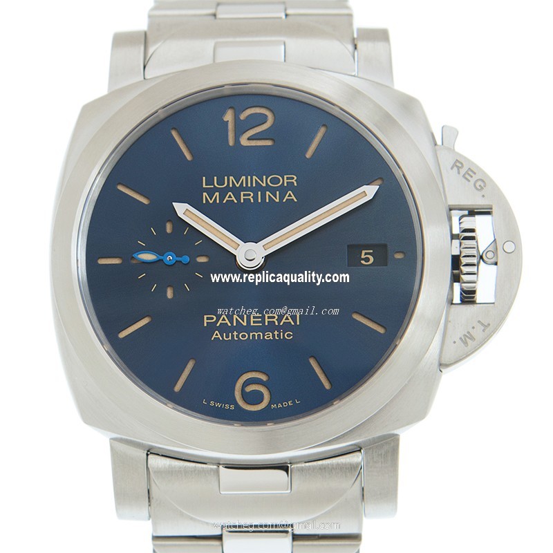Panerai LUMINOR PAM01028 Automatic Stainless Steel Blue