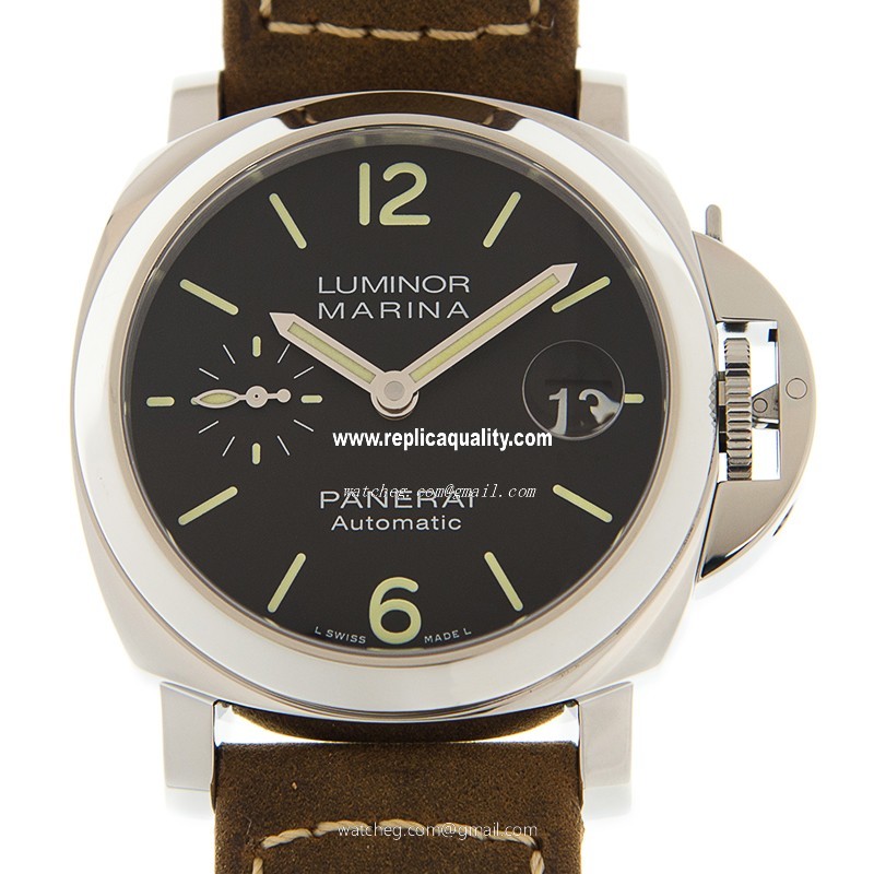 Panerai LUMINOR PAM01048 Automatic Stainless Steel Black