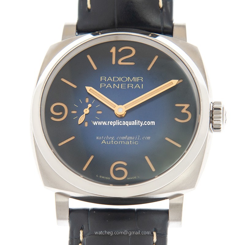 Panerai RADIOMIR PAM01078 Automatic Titanium Blue
