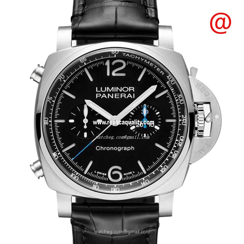 Panerai LUMINOR CHRONO PAM01109 Automatic Stainless Steel Black