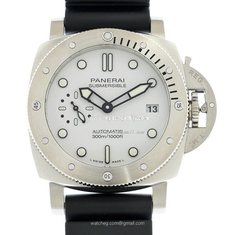 Panerai DIVERS PAM01223 Automatic Stainless Steel White