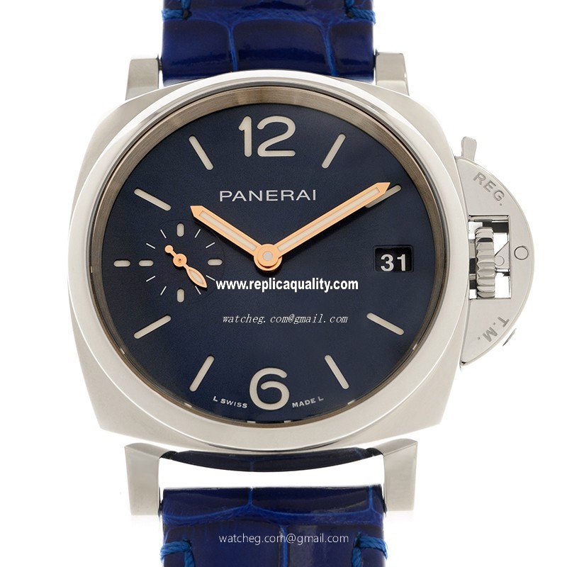 Panerai LUMINOR DUE PAM01273 Automatic Stainless Steel Blue