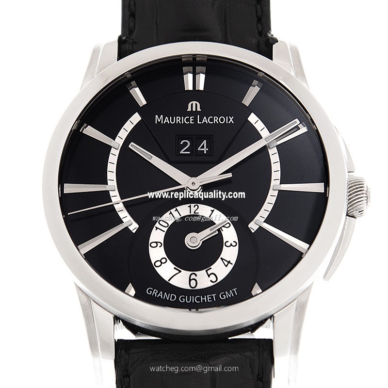 Maurice Lacroix PONTOS PT6208-SS001-330 Automatic Stainless Steel Black
