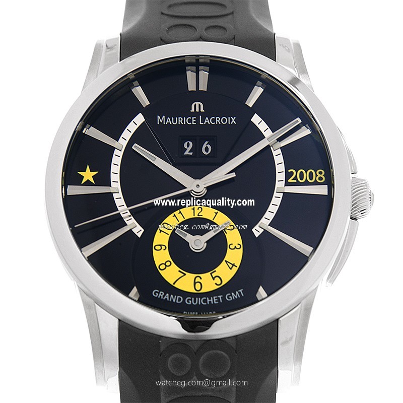 Maurice Lacroix PONTOS PT6238-SS001-330 Automatic Stainless Steel Black