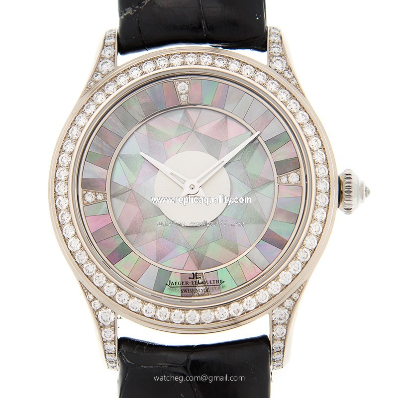 Jaeger-Lecoultre Q12034S9 Automatic 18kt White Gold & Diamond Black