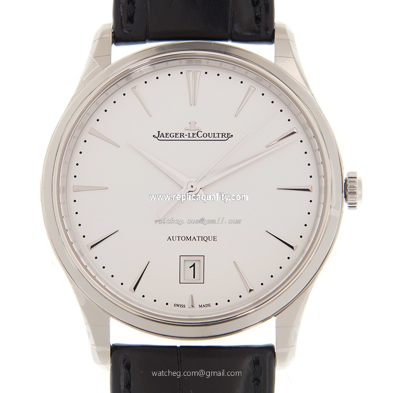 Jaeger-Lecoultre MASTER ULTRA THIN Q1238420 Automatic Stainless Steel Silvery & White